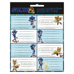 Etichetta per taccuino Sonic the Hedgehog 16 pz