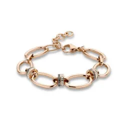 Bracciale con pietre color oro Victoria Rose