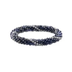 Bracciale elastico con perline colorate Victoria