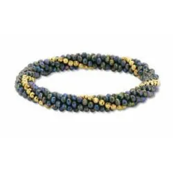 Bracciale elastico con perline colorate Victoria