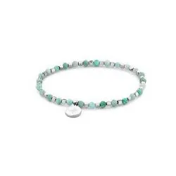 Bracciale elastico con perline colorate Victoria