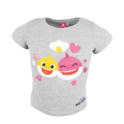 Maglietta corta per bambini Baby Shark Fun, altezza 92 cm