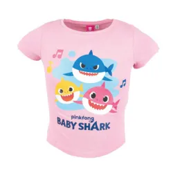 T-shirt corta per bambini Baby Shark Fun, altezza 116 cm