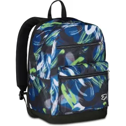 Seven Zaino Scuola Reversible con Cuffie Wireless, Blu, Reversibile, 29 L, Scuola Media e Superiore, Zaino Ragazzo