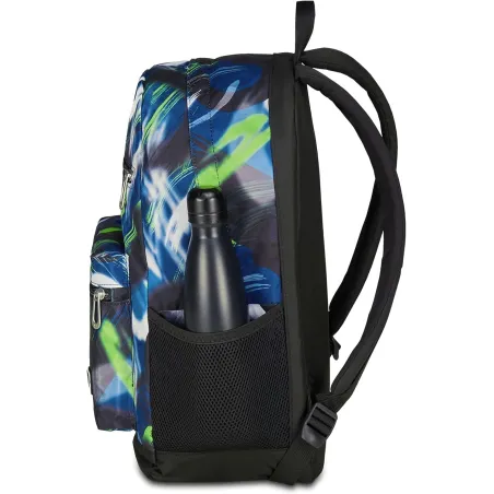 Seven Zaino Scuola Reversible con Cuffie Wireless, Blu, Reversibile, 29 L, Scuola Media e Superiore, Zaino Ragazzo