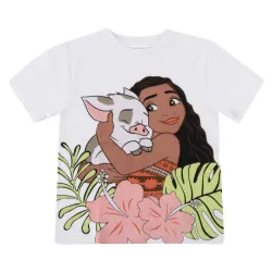 Maglietta corta per bambini Disney Vaiana Pua, top 3 - 6 anni / 98 - 116 cm