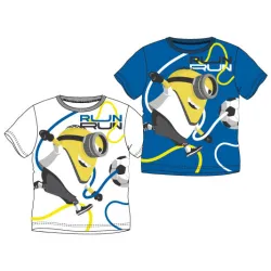 Maglietta corta per bambini Minions Run, top 3-8 anni