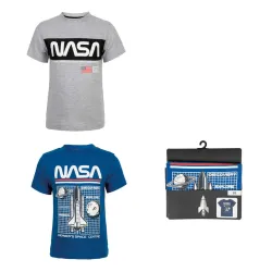 Maglia corta per bambini Nasa KSC, altezza superiore 92-128 cm