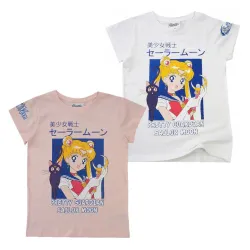 T-shirt corta da bambino Sailor Moon Guardian, altezza 134-164 cm