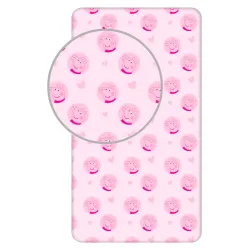 Lenzuolo con angoli Peppa Pig Hearts 90x200 cm