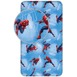 Lenzuolo con angoli Spiderman Spider Web 90x200 cm