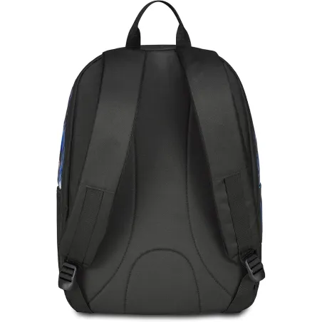 Seven Zaino Scuola Reversible con Cuffie Wireless, Grigio Blu, Reversibile, 29 L,