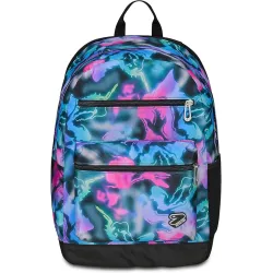Seven Zaino Scuola Reversible con Cuffie Wireless, Fucsia Azzurro, Reversibile, 29 L