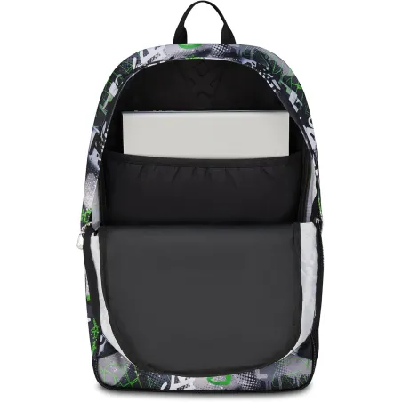 Seven Zaino Scuola Pro XXL Reversibile Detach, Grigio, Zaino Doppio Scomparto, Tasca Porta PC e Tasca Porta Borraccia