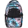 Mitama Zaino Scuola BDBF FLOWER BREEZE, Celeste, Zaino Triplo Scomparto, Tasca Porta Borraccia, Porta USB Integrata