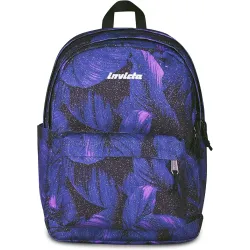 Invicta Zaino Scuola Lab Fantasy Shine, Viola, Doppio Scomparto Con Tasca per PC e Tasca per Borraccia