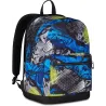 Seven Zaino Scuola Reversibile, Blu, Zaino Doppio Scomparto Con Auricolari Wireless, Tasca Porta PC e Tasca Porta Borraccia