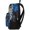 Seven Zaino Scuola Reversibile, Blu, Zaino Doppio Scomparto Con Auricolari Wireless, Tasca Porta PC e Tasca Porta Borraccia