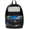 Seven Zaino Scuola Reversibile, Blu, Zaino Doppio Scomparto Con Auricolari Wireless, Tasca Porta PC e Tasca Porta Borraccia