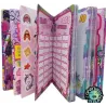 Diario Grande Agenda Scuola realizzato per SJ GANG ANIMALI GIRL NON DATATO 10 Mesi 20x15 cm (Sirenetta Rosa)