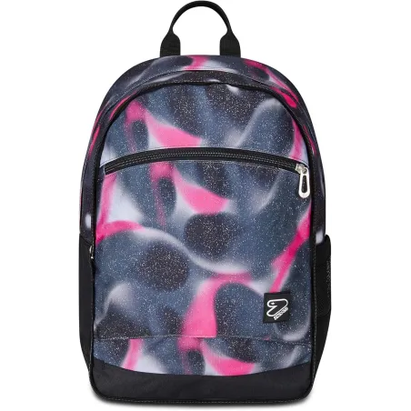 Seven Zaino Scuola Pro XXL Reversibile Detach The Double, Shadow Up, Nero fuxia, 3 Zaini in 1, Doppio Scomparto