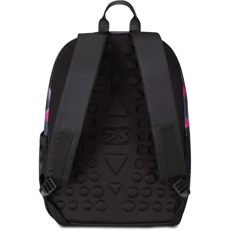 Seven Zaino Scuola Pro XXL Reversibile Detach The Double, Shadow Up, Nero fuxia, 3 Zaini in 1, Doppio Scomparto