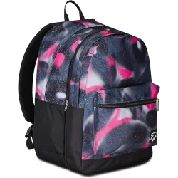 Seven Zaino Scuola Pro XXL Reversibile Detach The Double, Shadow Up, Nero fuxia, 3 Zaini in 1, Doppio Scomparto
