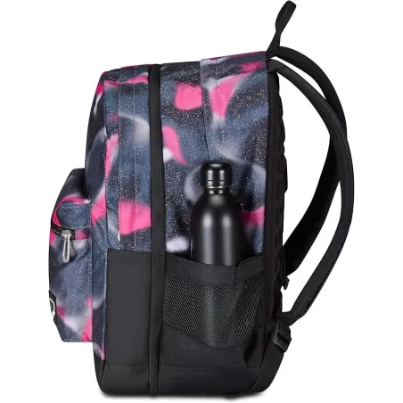 Seven Zaino Scuola Pro XXL Reversibile Detach The Double, Shadow Up, Nero fuxia, 3 Zaini in 1, Doppio Scomparto