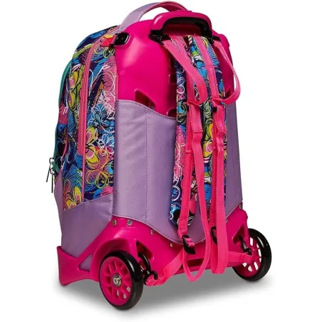 SJ GANG STYLE JAM GANG Trolley Bambine e Ragazze, Rosa, 36,5 x 48 x 24 cm