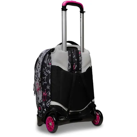 SJ GANG STYLE JAM GANG Trolley Bambine e Ragazze, Rosa, 36,5 x 48 x 24 cm