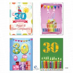 biglietti augurali compleanno 30 anni