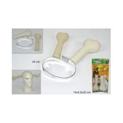 Frontino con ossa finte per carnevale